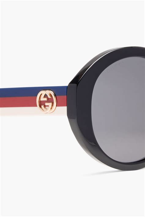 gucci round male sunglasses|gucci sunglasses for round face.